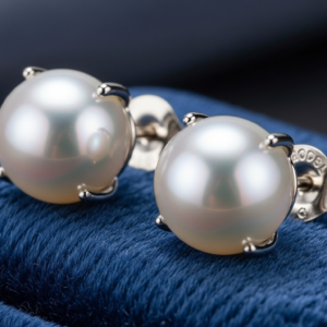 Akoya Pearl Stud Earrings (7mm) (Replica)